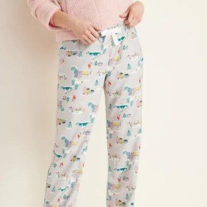 Old Navy Patterned Flannel Plus-Size Pajama Pants